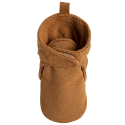 Baby Neutral Brown Soft Booties