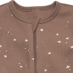 Baby Neutral Brown Stars Waffle Sleep 'N Play