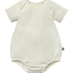 Baby Neutral Ivory Dumpling Romper