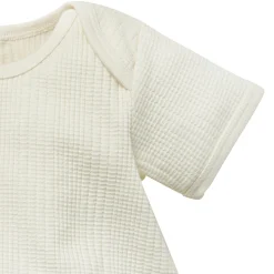 Baby Neutral Ivory Dumpling Romper