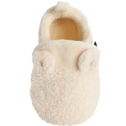 Baby Neutral Ivory Sherpa Booties