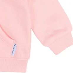 Baby Neutral Pink Zip Front Sweatshirt