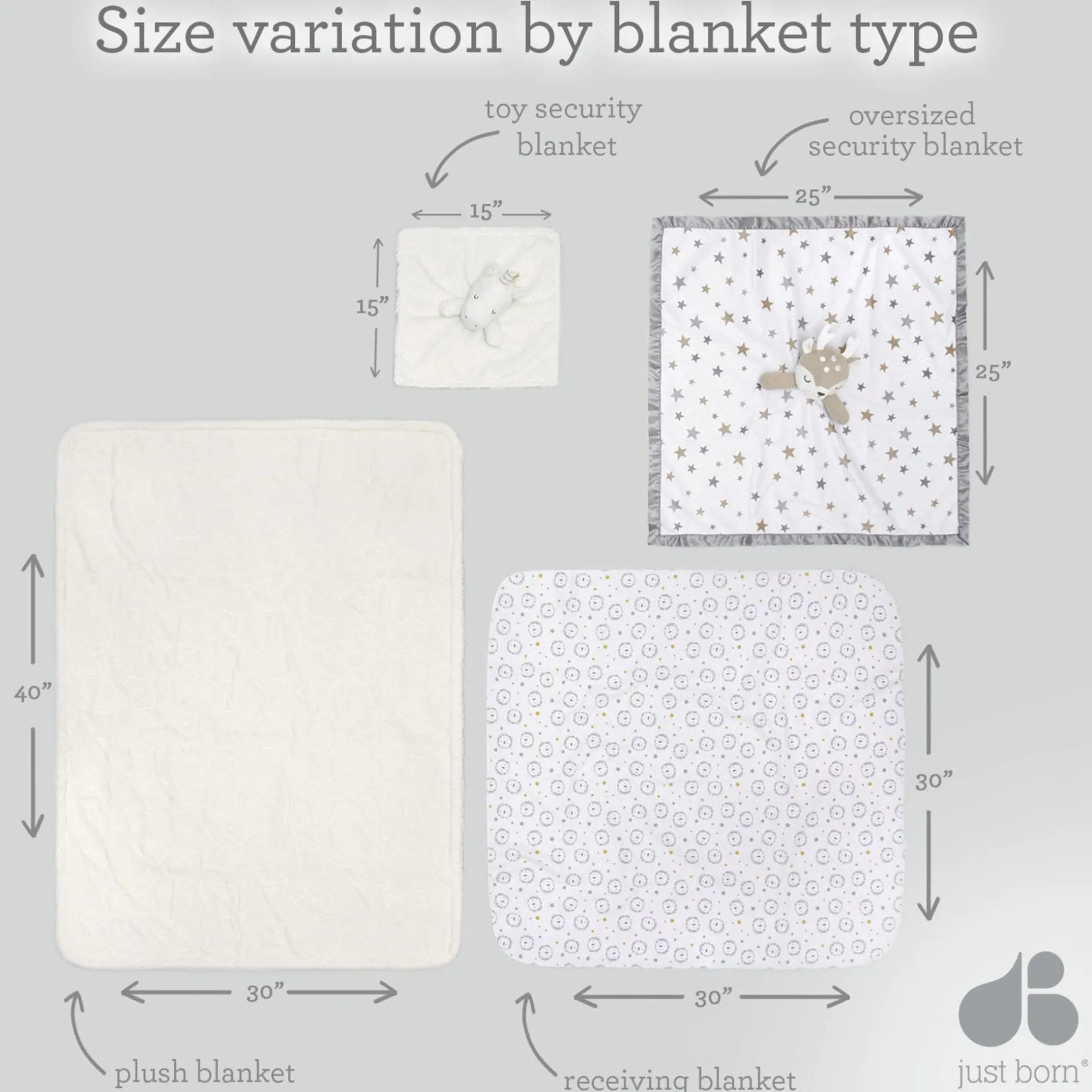 Baby Neutral Sloth Security Blanket