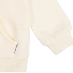 Baby Neutral Soft Beige Zip Front Sweatshirt