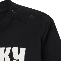 Baby Neutral Spooky Season Sweatshirt Bubble Romper