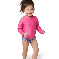 Baby Neutral UPF 50+ Pink Rash Guard