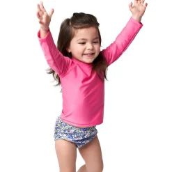 Baby Neutral UPF 50+ Pink Rash Guard