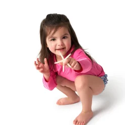 Baby Neutral UPF 50+ Pink Rash Guard