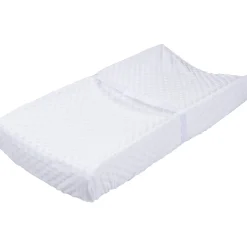 Baby Neutral White Dotted Changing Pad Cover
