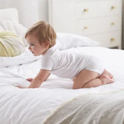 Baby 3-Pack Plain White Slip-On Shirt