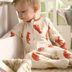 Baby & Toddler Boys Fox Footed Fleece Pajamas