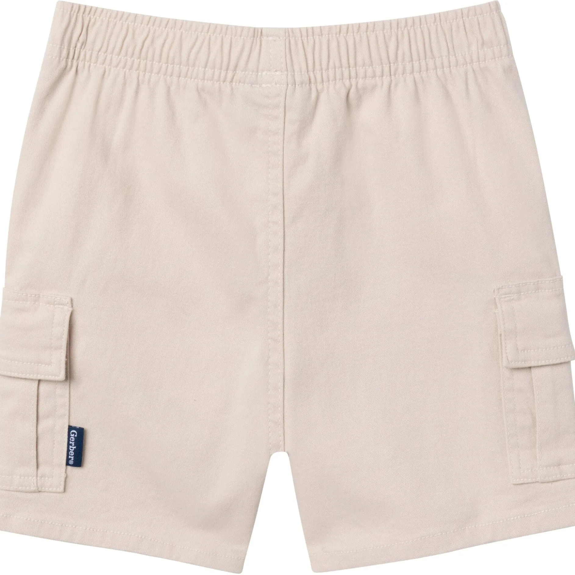 Baby & Toddler Boys Tan Twill Cargo Shorts