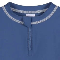 Baby & Toddler Boys UPF 50+ Blue Half Zip Rash Guard