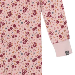 Baby & Toddler Girls Light Rose Floral Snug Fit Footless Pajamas