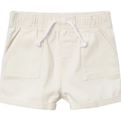 Baby & Toddler Girls Light Tan Stretch Twill Shorts