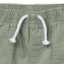 Baby & Toddler Girls Olive Stretch Twill Shorts