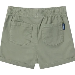 Baby & Toddler Girls Olive Stretch Twill Shorts