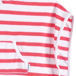 Baby & Toddler Girls Pink Stripe Hooded Swim Coverup