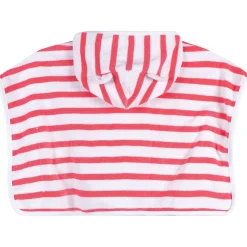 Baby & Toddler Girls Pink Stripe Hooded Swim Coverup