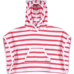 Baby & Toddler Girls Pink Stripe Hooded Swim Coverup