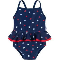 Baby & Toddler Girls UPF 50+ Americana Hearts One-Piece Swimsuit