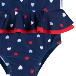 Baby & Toddler Girls UPF 50+ Americana Hearts One-Piece Swimsuit