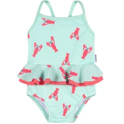 Baby & Toddler Girls UPF 50+ Lobsters One-Piece Swimsuit