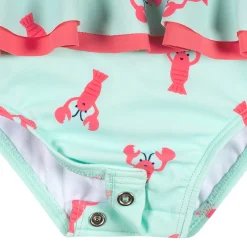 Baby & Toddler Girls UPF 50+ Lobsters One-Piece Swimsuit