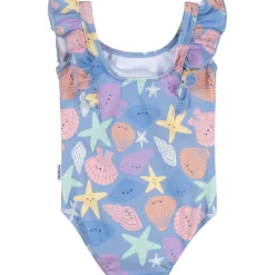 Baby & Toddler Girls UPF 50+ Seashells One-Piece Swimsuit