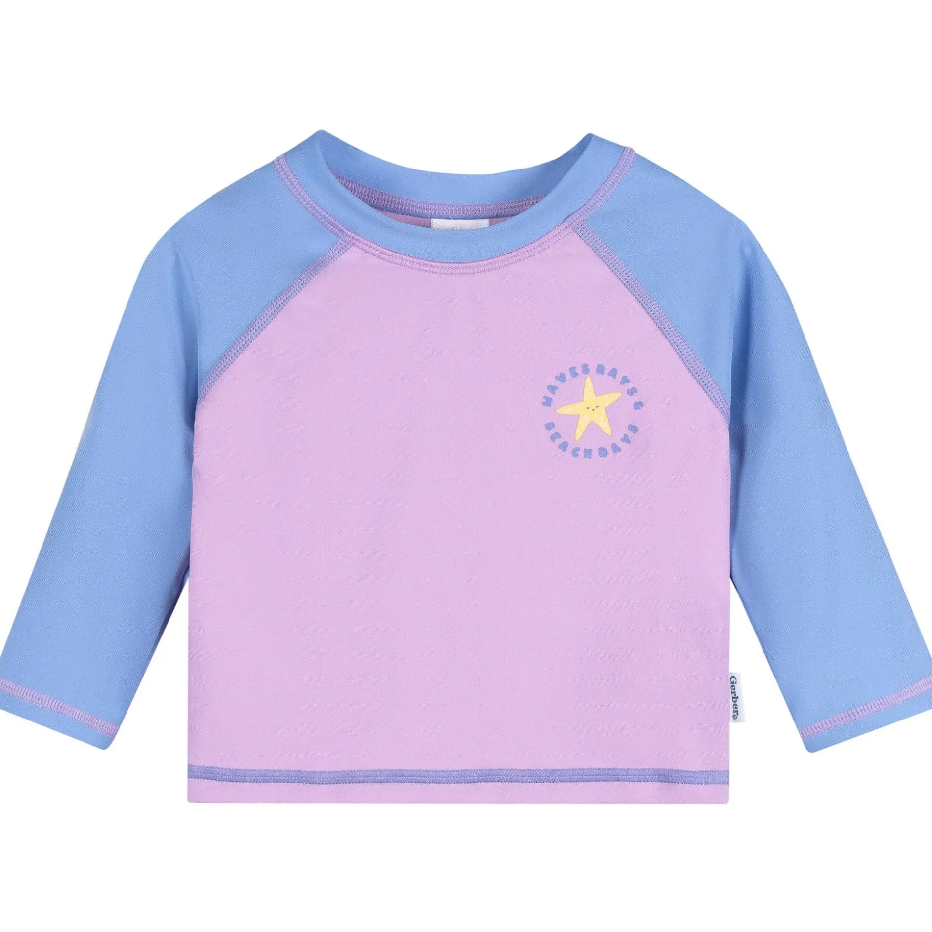 Baby & Toddler Girls UPF 50+ Starfish Rash Guard