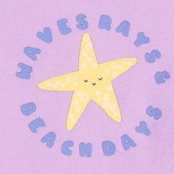 Baby & Toddler Girls UPF 50+ Starfish Rash Guard