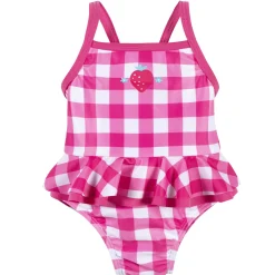 Baby & Toddler Girls UPF 50+ Strawberry Gingham One-Piece Swimsuit