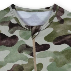 Baby & Toddler Hide & Seek Camo Buttery Soft Viscose Made from Eucalyptus Snug Fit Footed Pajamas