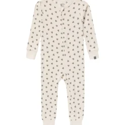 Baby & Toddler Neutral Beige Shamrock Snug Fitting Footless Hacci Pajamas