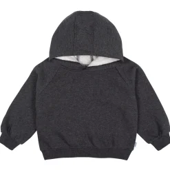 Baby & Toddler Neutral Charcoal Heather Pullover Hooded Sweatshirt
