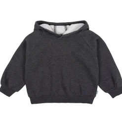Baby & Toddler Neutral Charcoal Heather Pullover Hooded Sweatshirt
