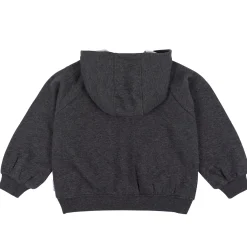 Baby & Toddler Neutral Charcoal Heather Pullover Hooded Sweatshirt