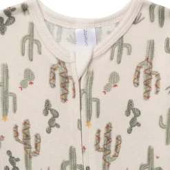 Baby & Toddler Neutral Christmas Cactus Snug Fit Footless Pajamas