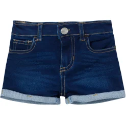 Baby & Toddler Neutral Dark Wash Cuffed Denim Shorts