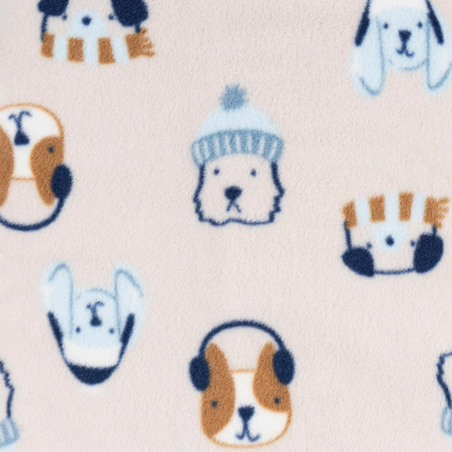 Baby & Toddler Neutral Dogs Footed Fleece Pajamas
