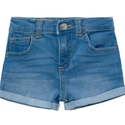 Baby & Toddler Neutral Light Wash Cuffed Denim Shorts