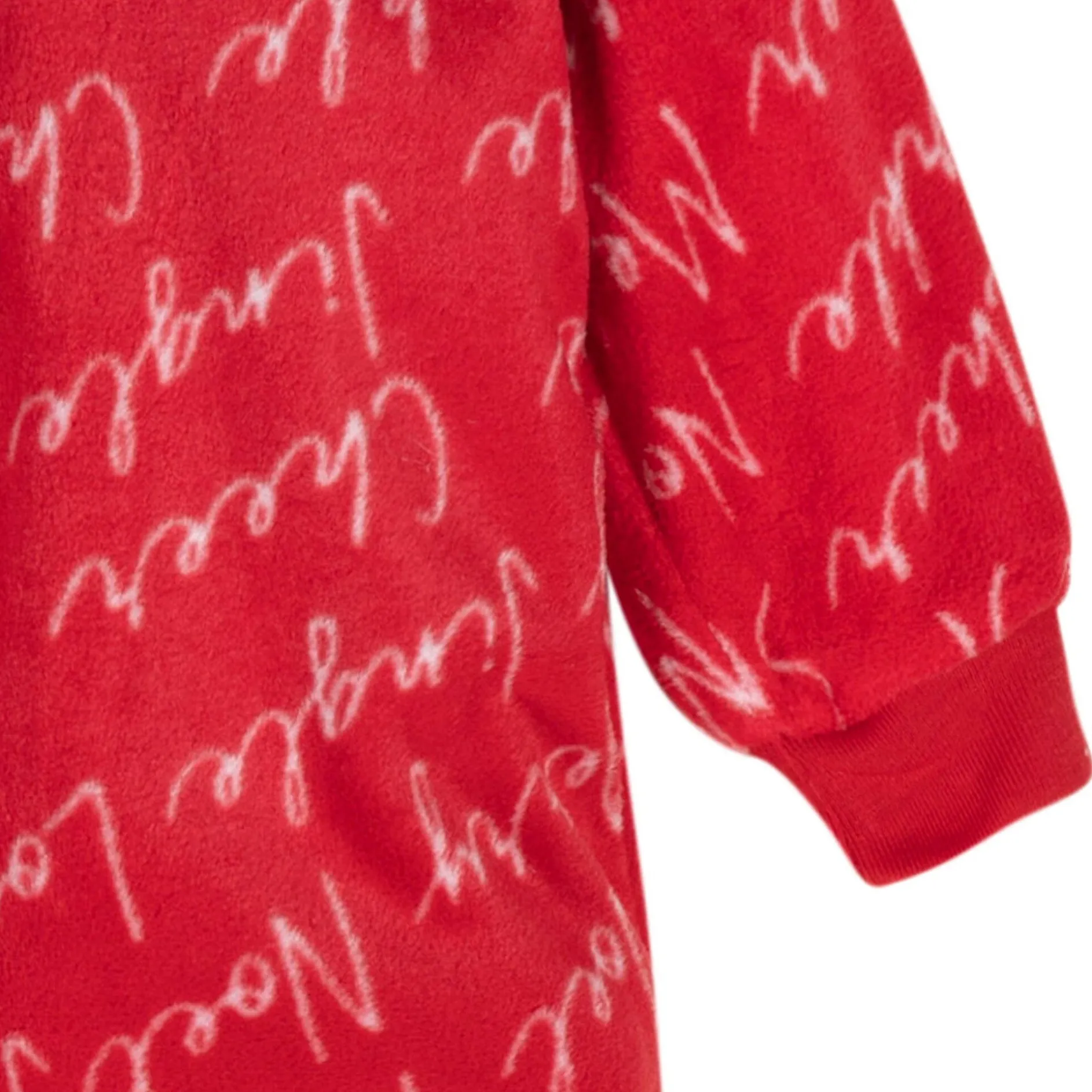 Baby & Toddler Neutral Merry MISPRINT Footed Fleece Pajamas