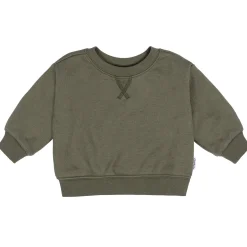 Baby & Toddler Neutral Moss Green Crewneck Sweatshirt