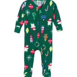 Baby & Toddler Neutral Ornaments Snug Fit Footed Pajamas