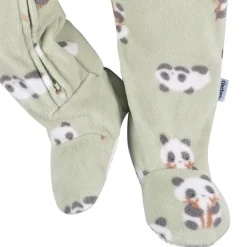 Baby & Toddler Neutral Pandas Footed Fleece Pajamas