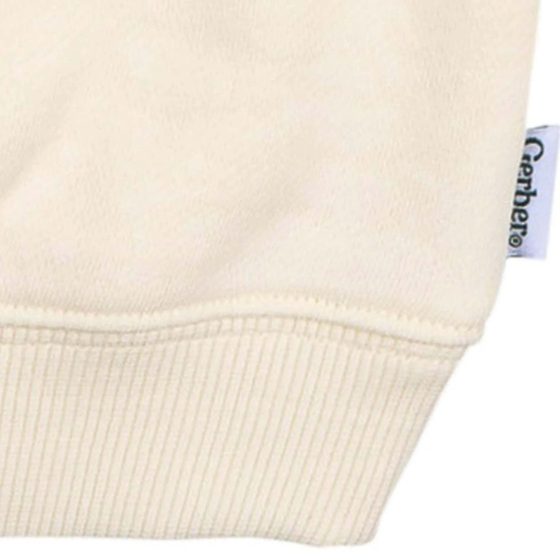 Baby & Toddler Neutral Soft Beige Pullover Hooded Sweatshirt