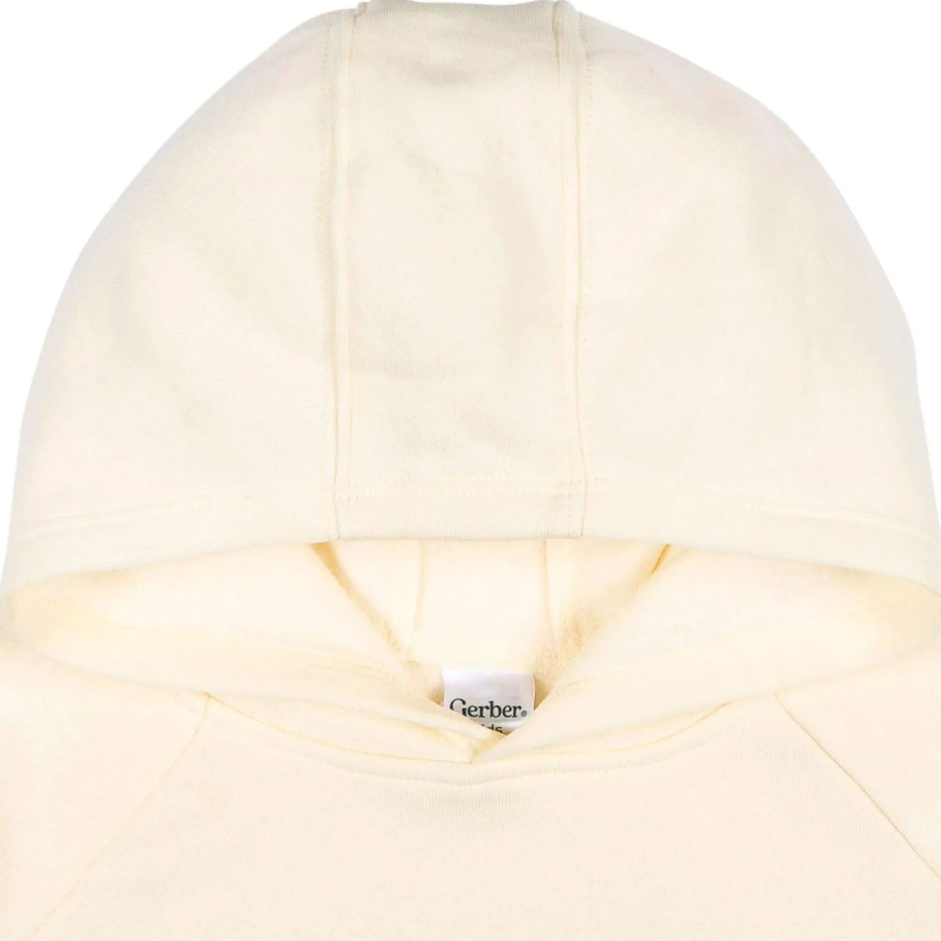 Baby & Toddler Neutral Soft Beige Pullover Hooded Sweatshirt