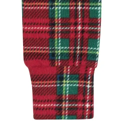 Baby & Toddler Neutral Stewart Plaid Hacci Snug Fit Footed Pajamas