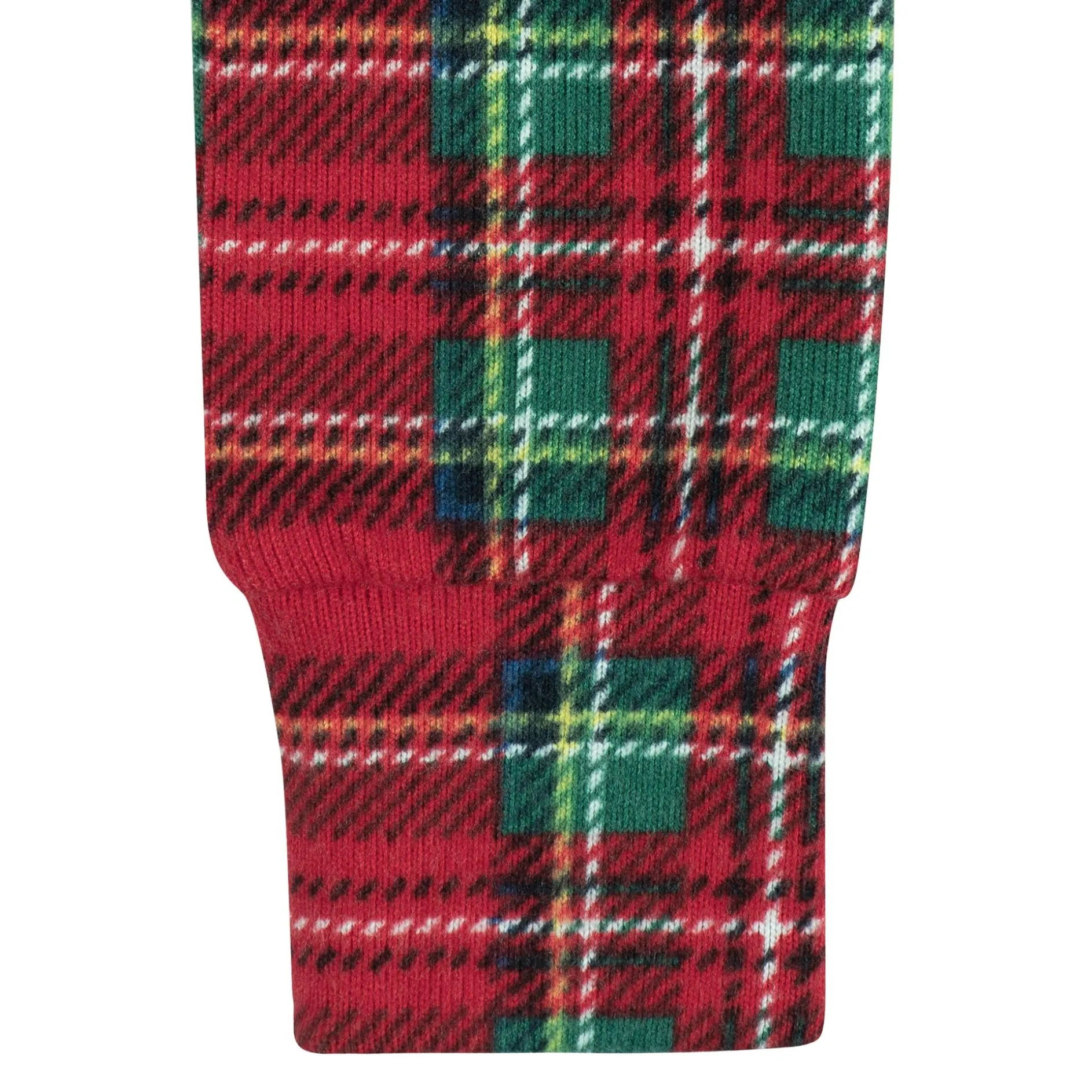 Baby & Toddler Neutral Stewart Plaid Hacci Snug Fit Footed Pajamas