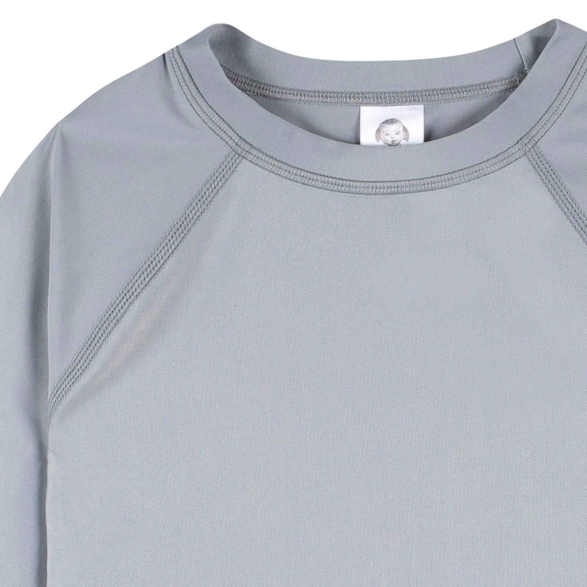 Baby & Toddler Neutral UPF 50+ Grey Rash Guard